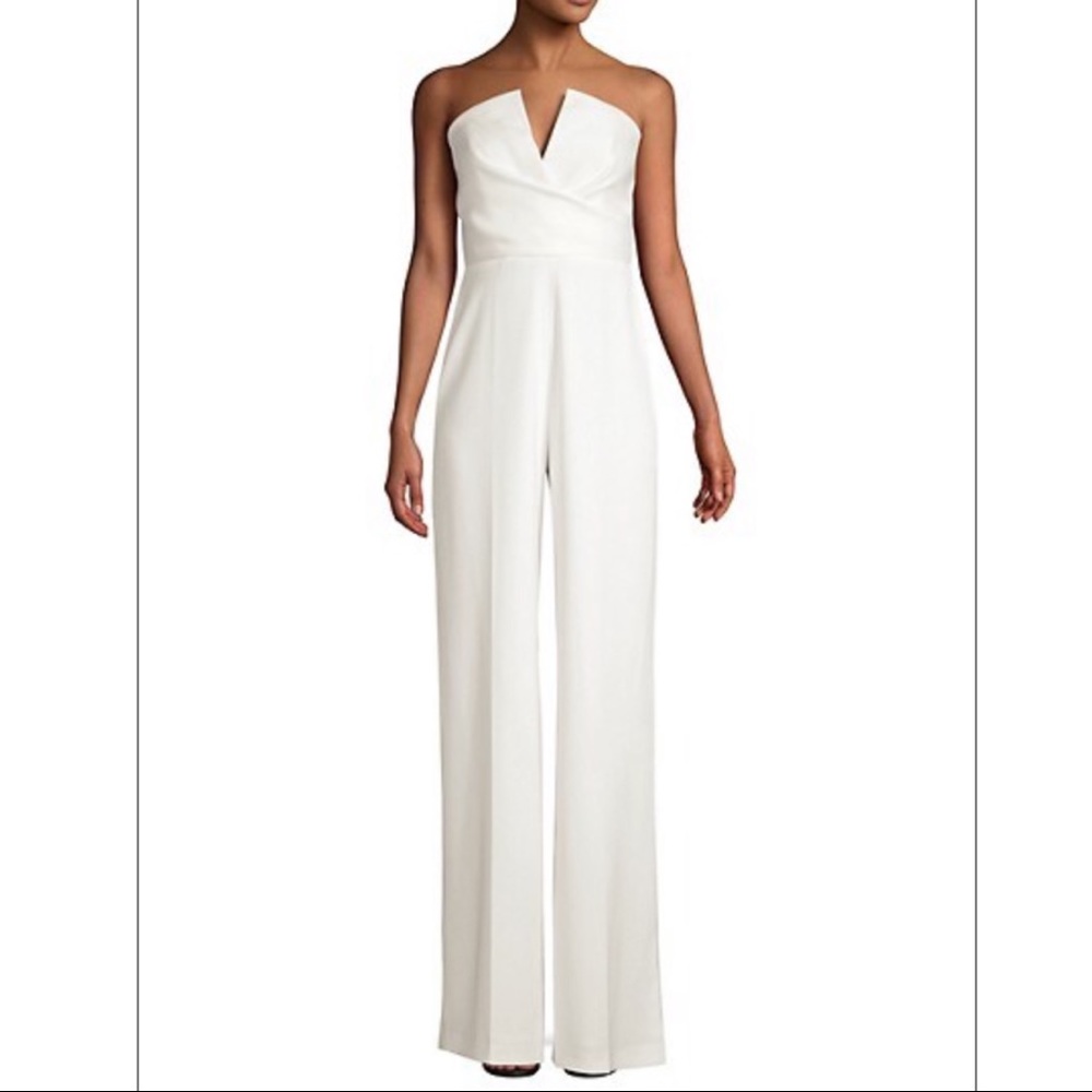 Jay Godfrey Dawson Strapless Jumpsuit